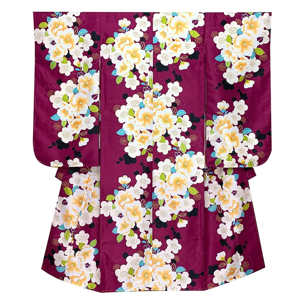 Amazon | [Muromachi-st.] 七五三 7歳 女の子 着物 セット